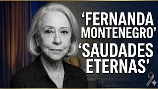 Fernanda Montenegro acaba de nos deixar SAUDADES/COMÉDIA