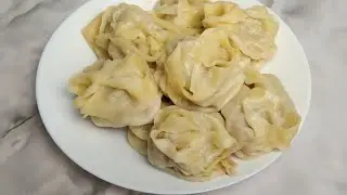 Сочные МАНТЫ С ТЫКВОЙ😍#рецепты