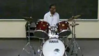 Clyde Stubblefield (Funky Drummer) Playing 