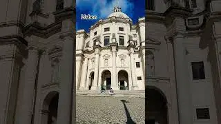 Lisbon, Lisboa Portugal - Panteão Nacional 🇵🇹 #travel #portugal #shorts