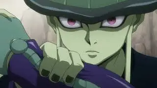 H×H : The King apologizes to the Gungi master #hunterxhunter #mereum #komugi #chimeraant #anime