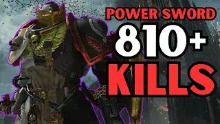 Power Sword Bulwark is Actually INCREDIBLE On Lethal Difficulty - Solo Lethal l Space Marine 2