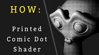 Blender Tutorial - Comic Dot Shader