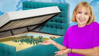НАШЛИ ТАЙНУЮ КОМНАТУ! Что у Амельки под Матрасом?