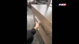 Wooden/Timber Dresser and Mirror with 6 Drawers in Dark Oak/ Walnut Colour - Jason