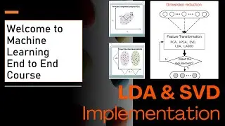 59. Implementing LDA & SVD Algorithms: A Step-by-Step Guide to Dimensionality Reduction 🛠️