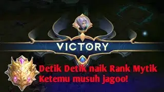 Detik detik naik Ke Mytik Pake ling malah ketemu musuh jago‼️~Mobile legends #mlbb #games #ling