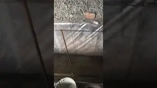 Каркасный гараж из труб нкт заливка смотровой ямы