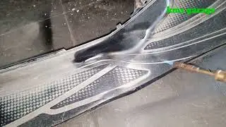cara bukin hitam lagi body kasar motor