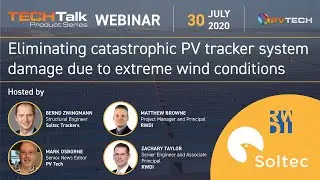 Eliminating catastrophic PV tracker system damage due to extreme wind conditions