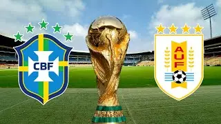 World Cup Selection 🌏 Prediction and simulation Brazil 🇧🇷 🆚 Uruguay 🇺🇾