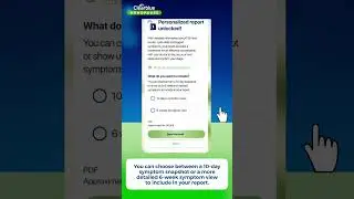 How to Use: Downloading your personalized report on the Menopause Stage - Clearblue® me app (for US)