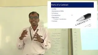 Lecture series on Civil Engineering - Indian Contract Act - its importance to Engineering Contracts