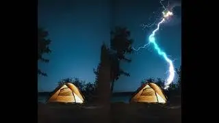 How to blend thunder effects in Photoshop | PHOTOSHOP TUTORIAL