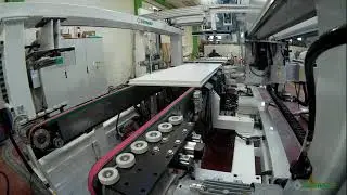 STEMAS-YÜKSEK PERFORMANSLI KAPI KANADI ÜRETİM HATTI FULL OTOMATİK/HIGH PRODUCTIVITY DOOR PRODUCTION