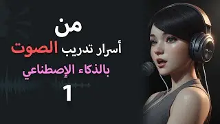 من أسرار تدريب الصوت بالذكاء الإصطناعي  (الجزء 1)