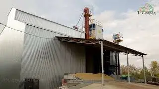 Зерносушильно-очистительный комплекс Пермского НИИСХ (Пермский край, с. Лобаново)