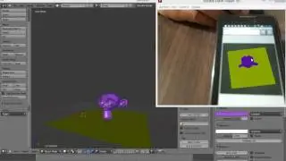 Realidad Aumentada FLARToolKit Blender