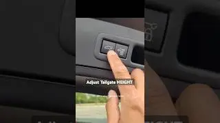 Adjust Tailgate Height - 25 Lexus UX300h #lexus #toyota #bmw #diy #howto #automobile
