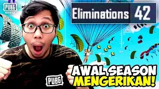 YANG BENER AJA! AWAL SEASON TURUN ROZHOK DAPAT 42 KILLS! FULL MUSUH! - PUBG MOBILE