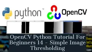 image thresholding in opencv with python