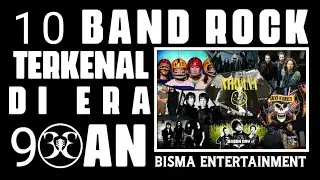 10 Band Rock Terkenal Di Era 90an  musisi wajib tahu ‼️