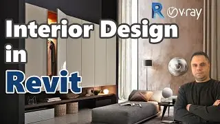 Interior design in Revit  Vray render