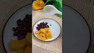 南瓜豆浆 锦上添花 Pumpkin soy milk
