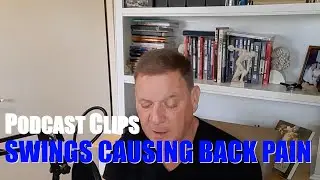 Swings Causing Back Pain