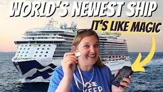 BOARDING DISCOVERY PRINCESS - The Newest Cruise Ship in the World!!
