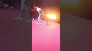Огненное выступление.😂😂😂