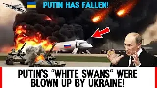 The symbol of Russia has been removed! Putin's "White Swans" were blown up by Ukraine!