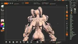 ZBrush tutorial: Concept a video game character, Part 7
