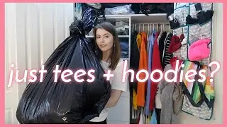 Massive Hoodie and Tee Declutter! | Closet Cleanout Part 1