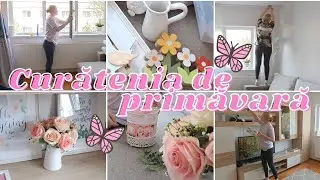 Curătenia de primăvară🌸în sufragerie // Decoratiuni de primăvară