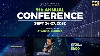 Event Conference Promo 4K for Adobe After Effects