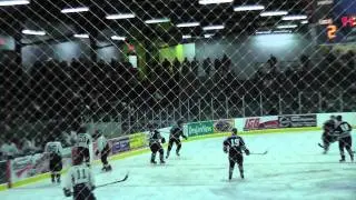2e But des Huskys de Paspébiac (Mathieu Morin)