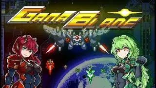 GanaBlade Final Boss and Ending shmup 2023
