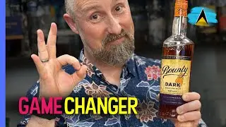 WOW! This is BETTER than Myers Dark Rum! - Bounty Dark Rum Review from St Lucia