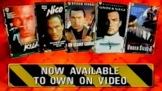Steven Seagal Movies on VHS Trailer 