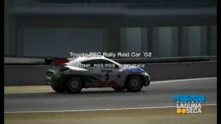 Gran Turismo 4. Mazda Raceway Laguna Seca. Toyota RSC Rally Raid Car 02
