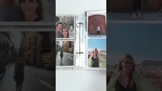 Using small prints in a travel album ✈️🌍 