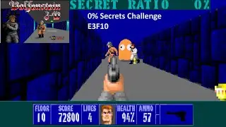 Wolfenstein 3D: No Secrets challenge! E3F10 with commentary