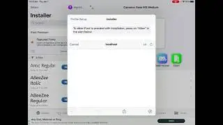 Adding new fonts to your school iPad