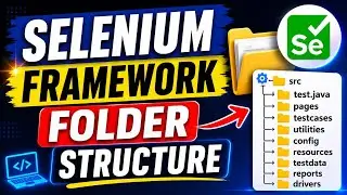 Cheat Sheet - Quick Ref - Selenium Framework Folder Structure 