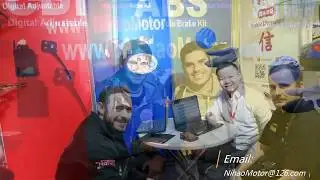 Nihao Motor EICMA Milan Motor Show (Chinese electric motorcycle factory OEM)