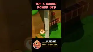 TOP 5 Mario Power Ups! #supermario #nintendo #mariowonder #videogames