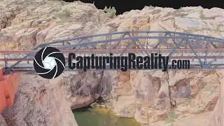 Chevelon Bridge 3D Model created in RealityCapture