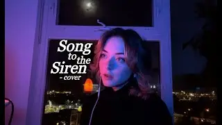Song to the Siren - Cover