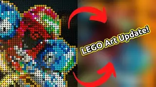 Metroid Dread: LEGO Samus Art